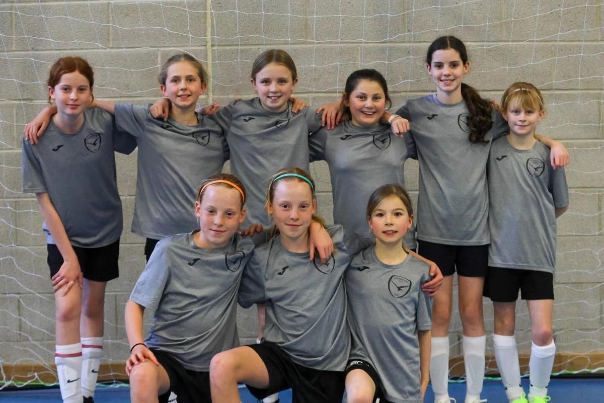 Team celebrating together