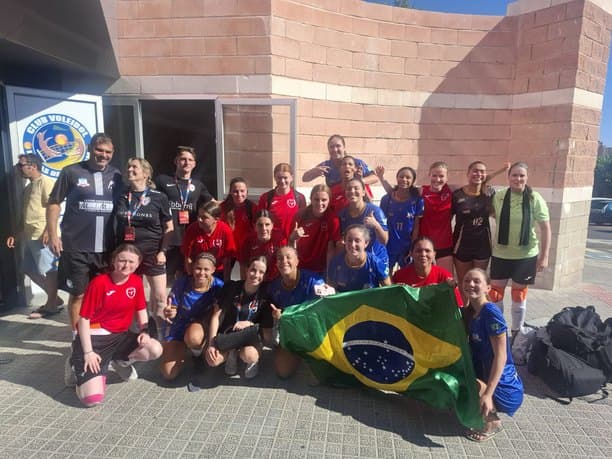 Chiltern Futsal players on tour